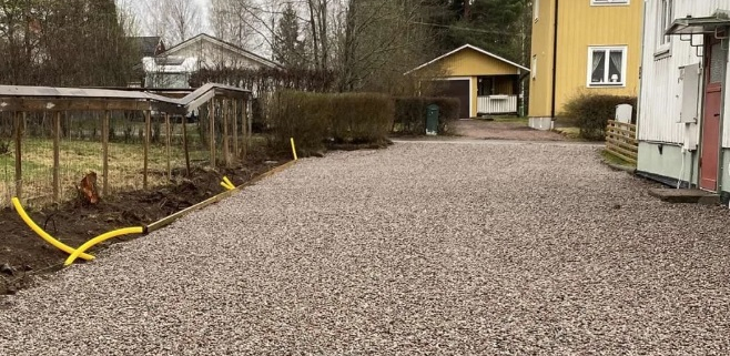 Parkering grävservice
